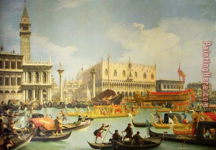 Canaletto The Betrothal of the Venetian Doge to the Adriatic Sea